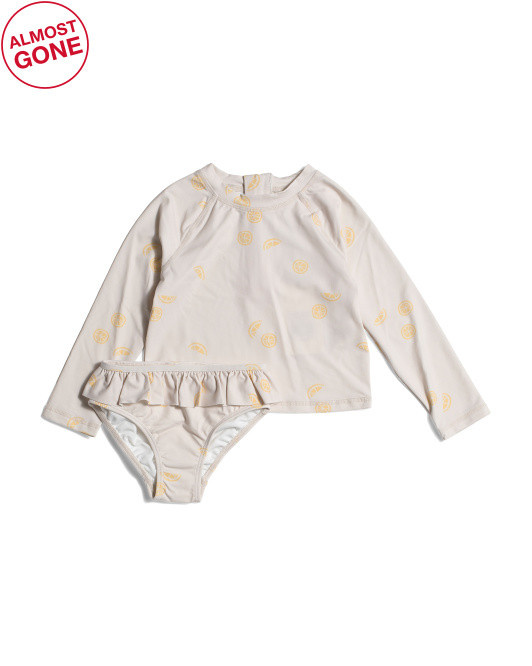 Girls Lemons Two-piece Swimsuit | TJ Maxx