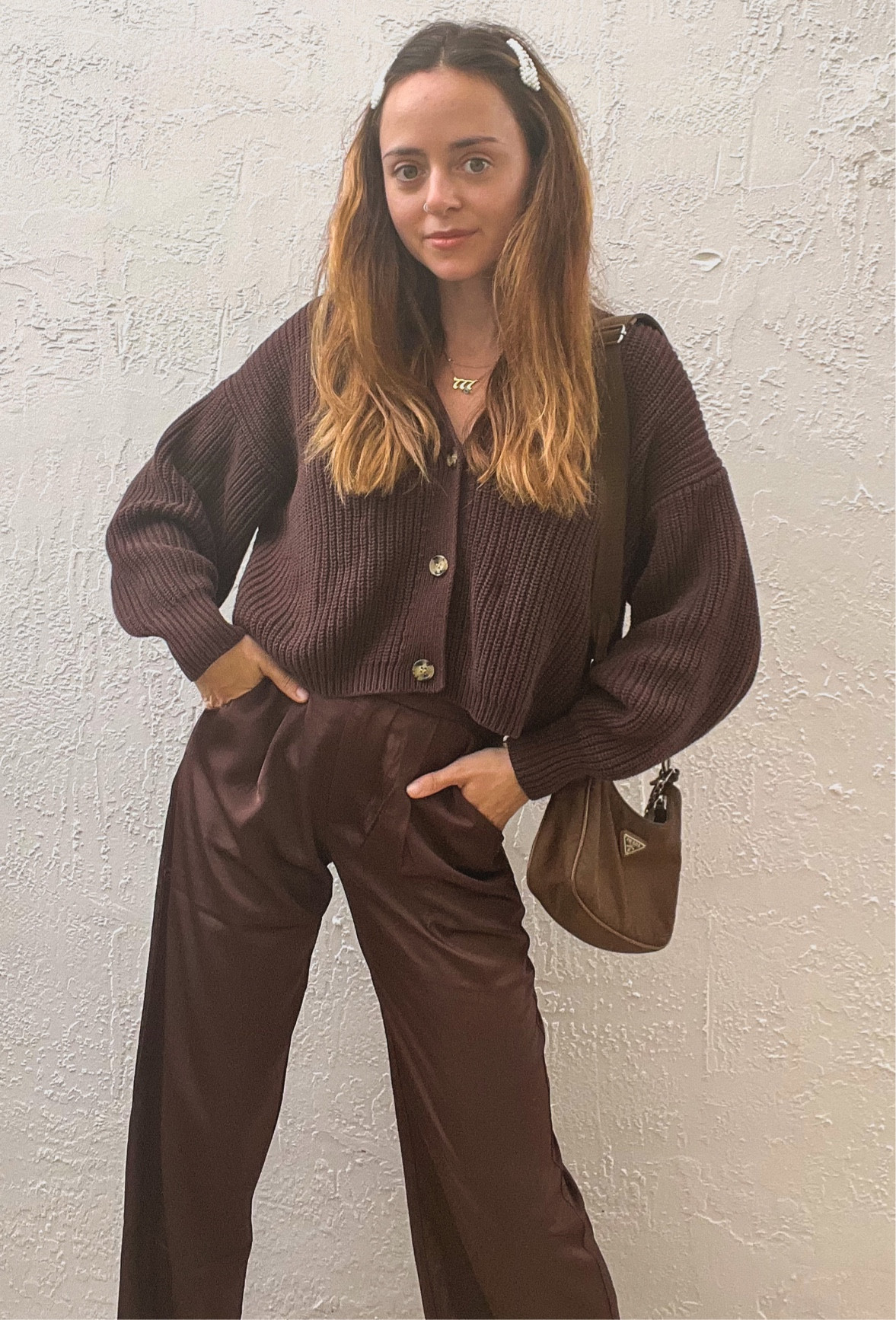 Brown has been my new black lately. I may even love it more than black 🤷‍♀️ I love this look because it is great for work or anything I do afterwards. I also added pearls in my hair because it was an easy way to make it look cute LOL. I added a mens style version of this outfit as well if you want to coordinate your man in the same look or prefer mens style clothing. ✨

#workwear #brownoutfit #monochromatic #unisex #hisandhersfashion

#LTKstyletip #LTKworkwear #LTKSeasonal