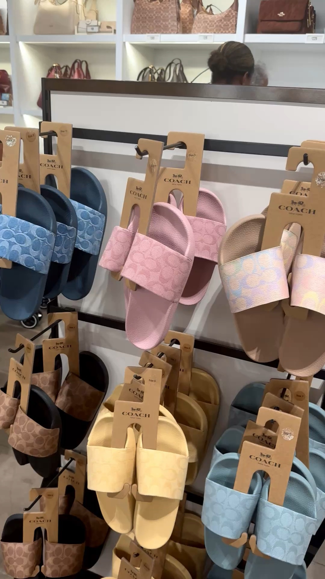 Coach Slides True to size super cute for spring 

#LTKSpringSale #LTKMidsize #LTKSaleAlert
