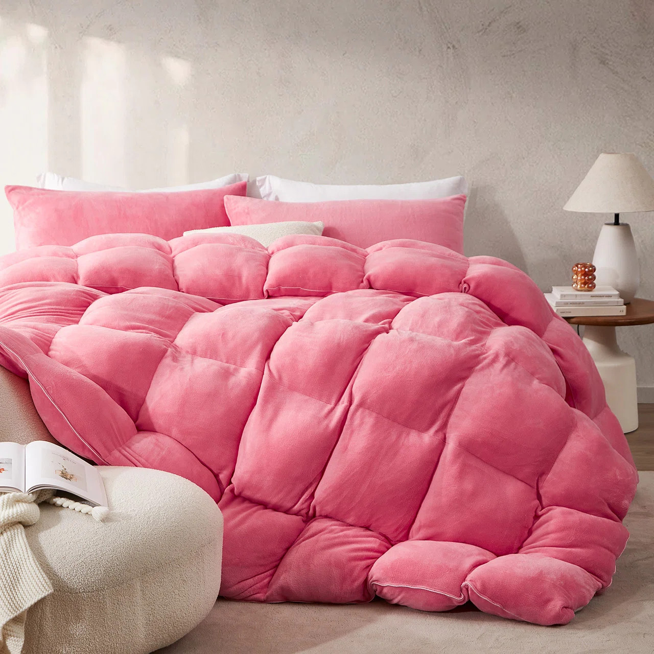 Boi He Thick - Coma Inducer® Comforter Set - Pink Lemonade | Wayfair North America