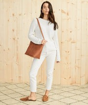 Cotton Fisherman Sweater | Jenni Kayne