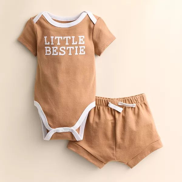 Baby & Toddler Little Co. by Lauren Conrad Organic Bodysuit & Shorts Set | Kohl's