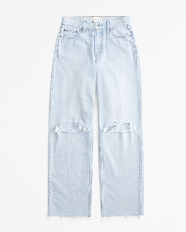 Women's High Rise Skinny Jean | Women's Bottoms | Abercrombie.com | Abercrombie & Fitch (US)