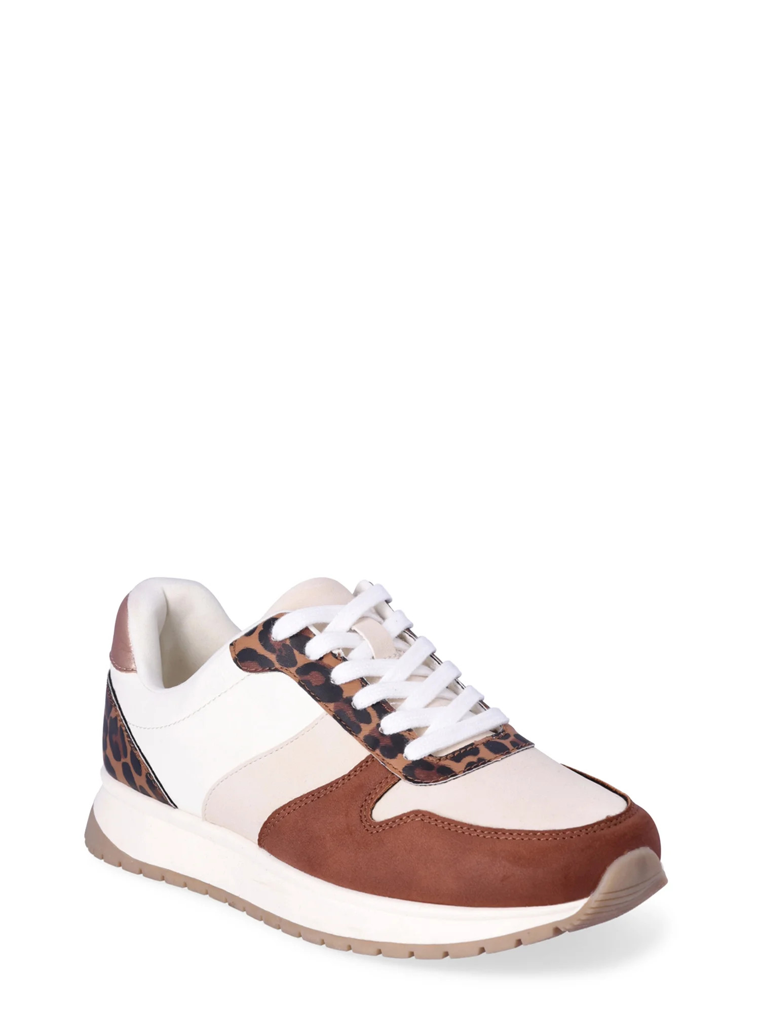 Time and Tru Women's Chunky Jogger Sneakers, Wide Width Available | Walmart (US)