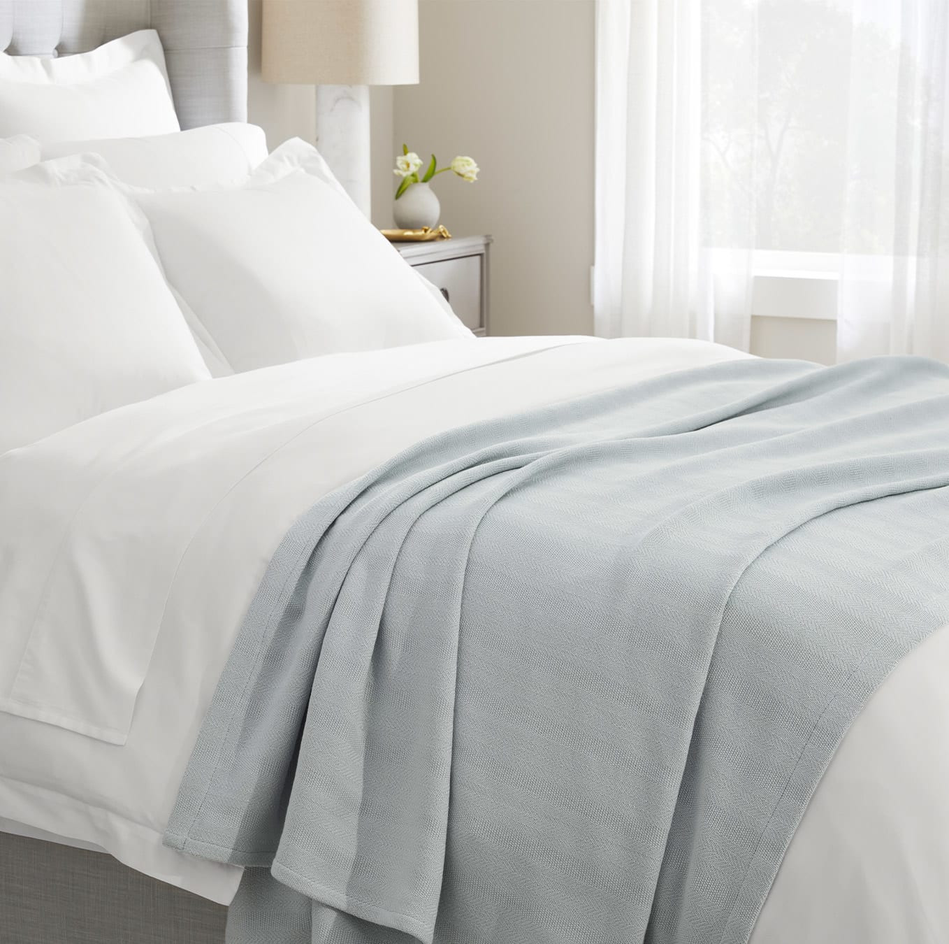 Herringbone Bed Blanket | Boll & Branch