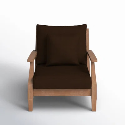 Samya Eucalyptus Patio Lounge Chair | Wayfair North America