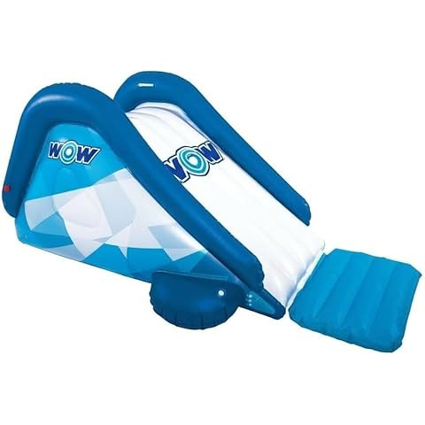 Amazon.com: Intex Kool Splash Inflatable Water Slide Swimming Pool Play Center with Built in Spra... | Amazon (US)