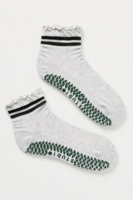 Daily Practice x Pointe Studio Ruffle Grip Socks | Anthropologie (US)