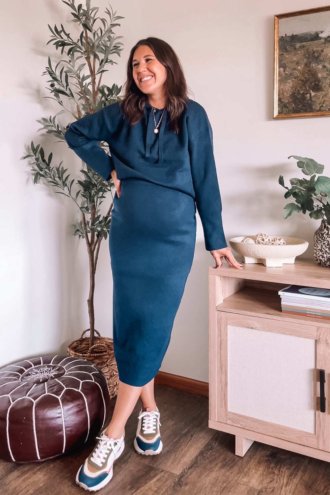 Target set of my dreams. I got medium in midi skirt & my true size small in hoodie. It’s the softest sweater material & non maternity 

Sneakers are $20 & fit tts! 

#ltkbump
Bump style
Fall outfits 
Target style
Pregnancy style 
Fall outfit
Walmart fashion 

#LTKSeasonal #LTKShoeCrush #LTKFindsUnder50