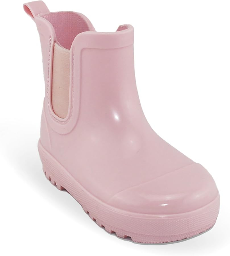 BEARPAW Toddler Rain Boots, Waterproof Rubber Kids Rainboot, Girls/Boys Light Water Shoes for Mud... | Amazon (US)