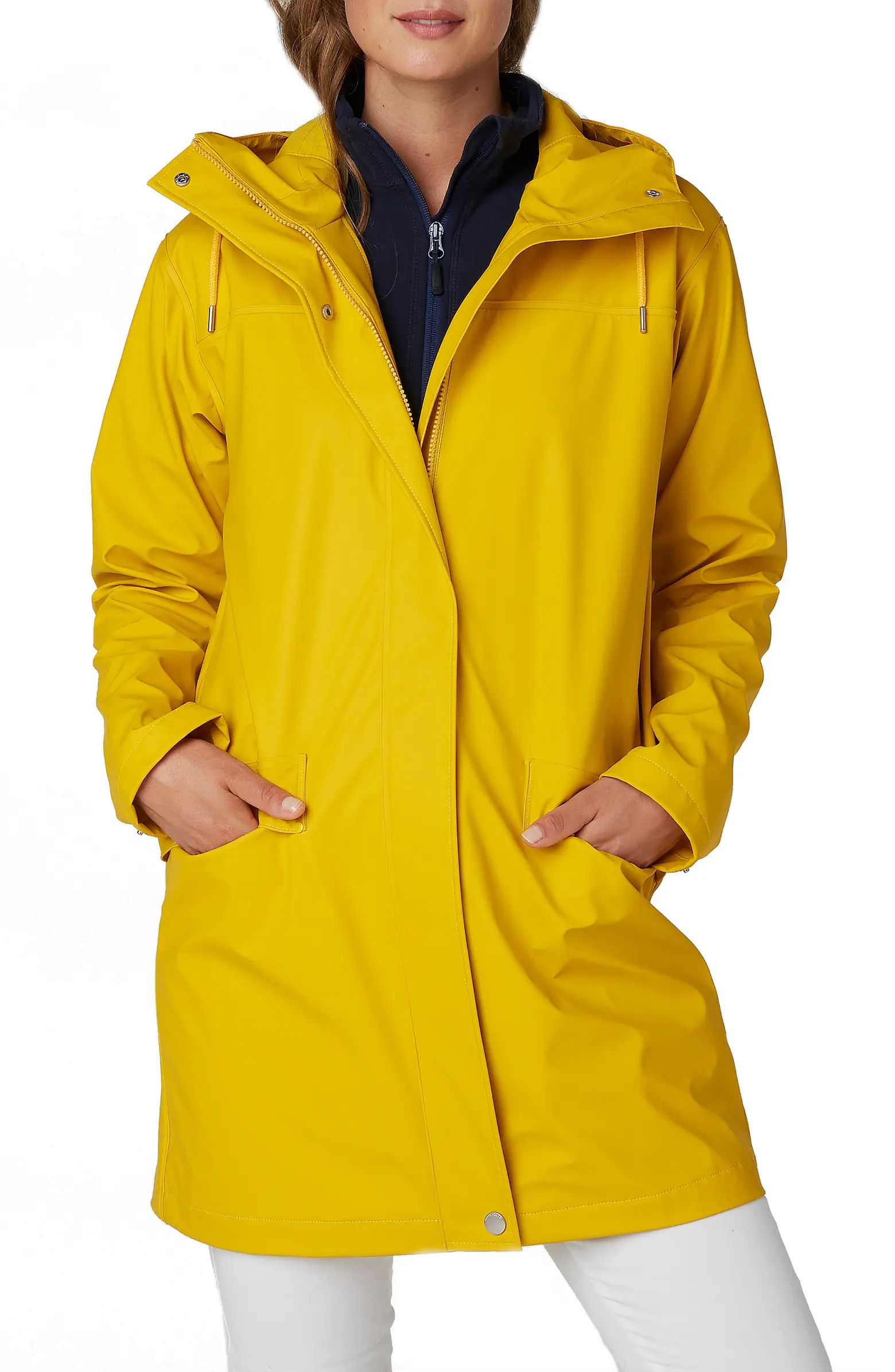 Waterproof Moss Raincoat | Nordstrom