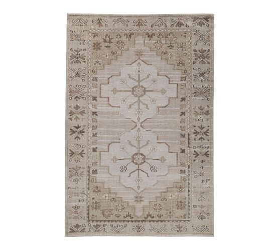 Aurelia Hand-Knotted Wool Rug | Pottery Barn (US)