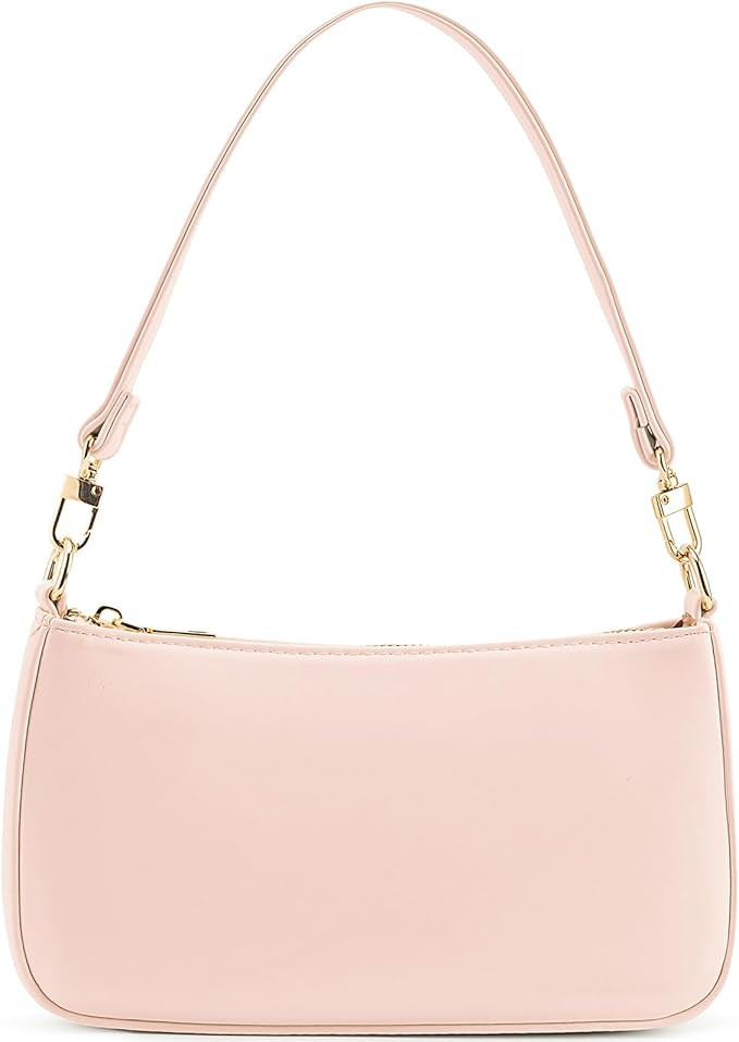 NIUEIMEE ZHOU Shoulder Bag for Women Retro Vegan Leather Classic Clutch Tote HandBags Purses with... | Amazon (US)