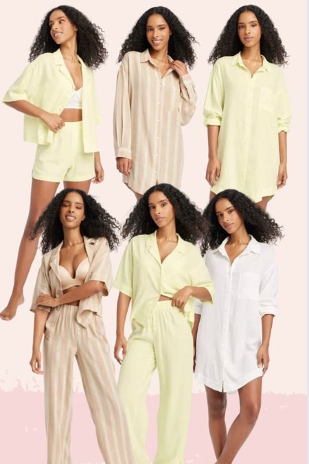 Loving all these pajama sets! 