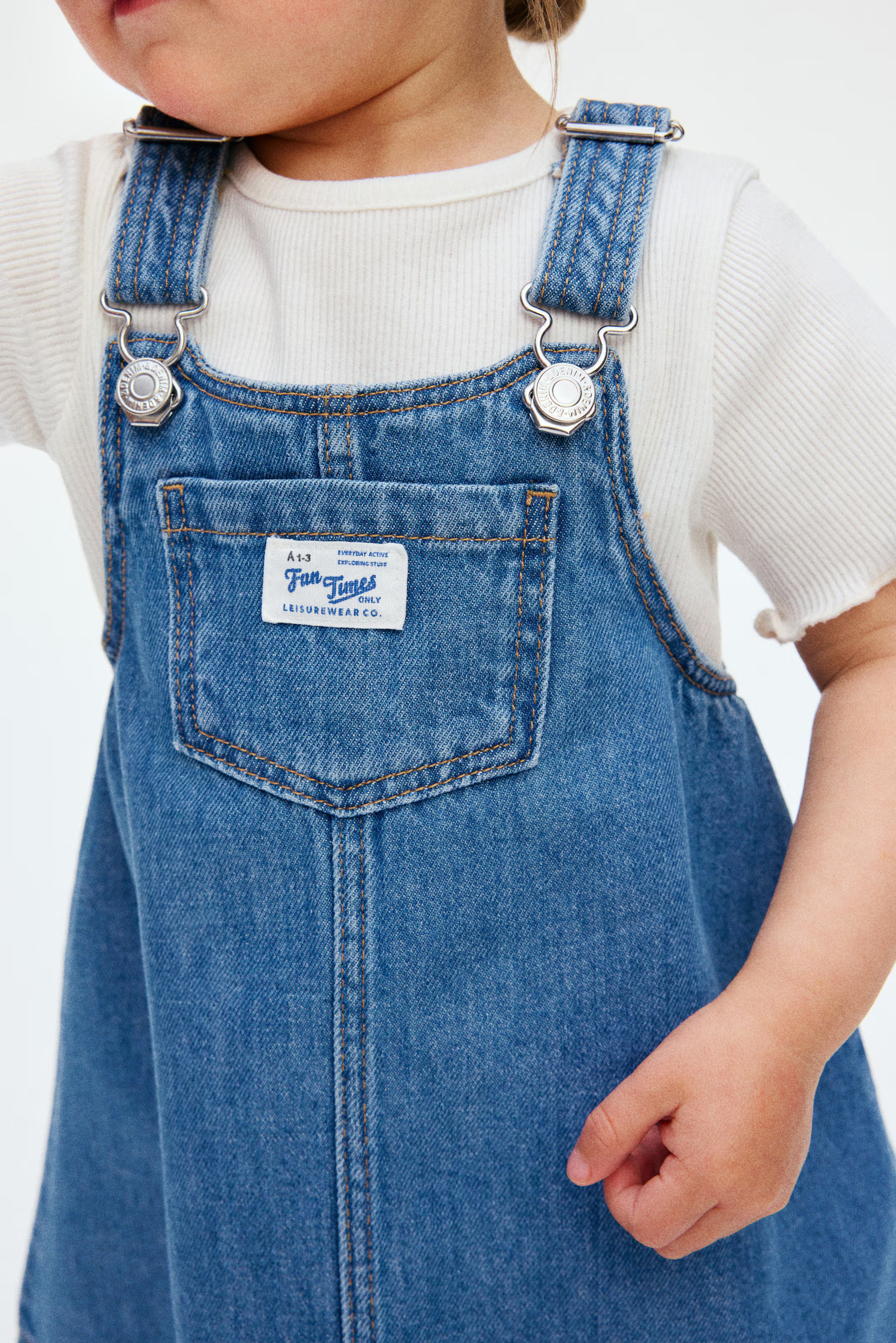 2-Piece Overall Dress and Top Set | H&M (US + CA)