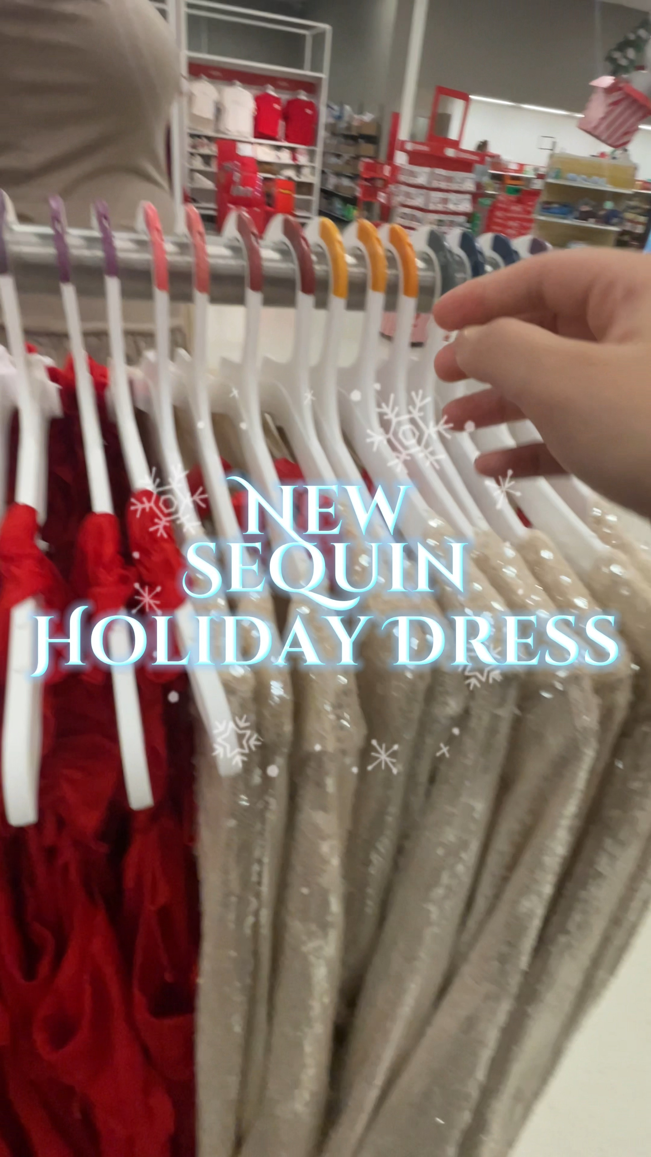 Happy Tuesday!☺️ Add some sparkle into your life with this dress!!✨😄 It’s perfect to wear for holiday parties, especially for NYE!!🎉🤩 I love this sparkly sequin dress and this champagne color!!😍 Do you love wearing sequin dresses?🤔 

#targetdress #target #targetsale #dresswithpockets #holidayoutfit #datenightoutfit #targetmomof10 #targetfinds #newattarget #datenightdress #minidress #sequindress #holidaydress #holidaypartydress #targetmoms #targetmomstyle #targetreel #shopwithme #targetfashion #nyedress #nyeoutfit #cocktaildress #giftidea


#LTKHoliday #LTKStyleTip #LTKWatchNow