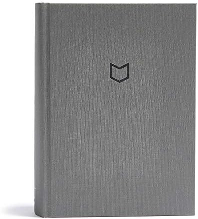 CSB He Reads Truth Bible, Charcoal Cloth Over Board, Black Letter, Wide Margins, Journaling Space... | Amazon (US)