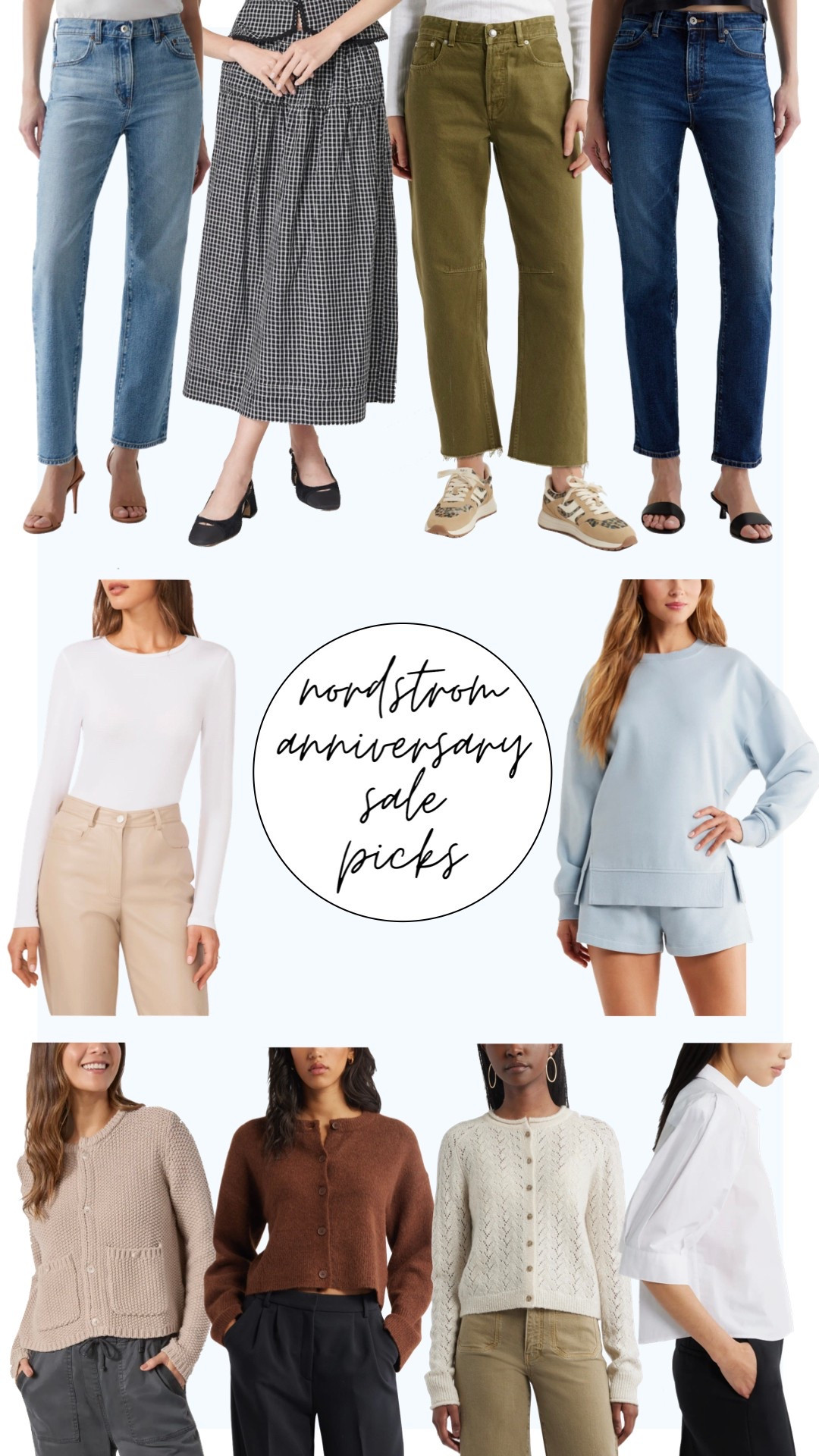 NSALE picks: sweaters, jeans

#LTKStyleTip #LTKSaleAlert #LTKWorkwear