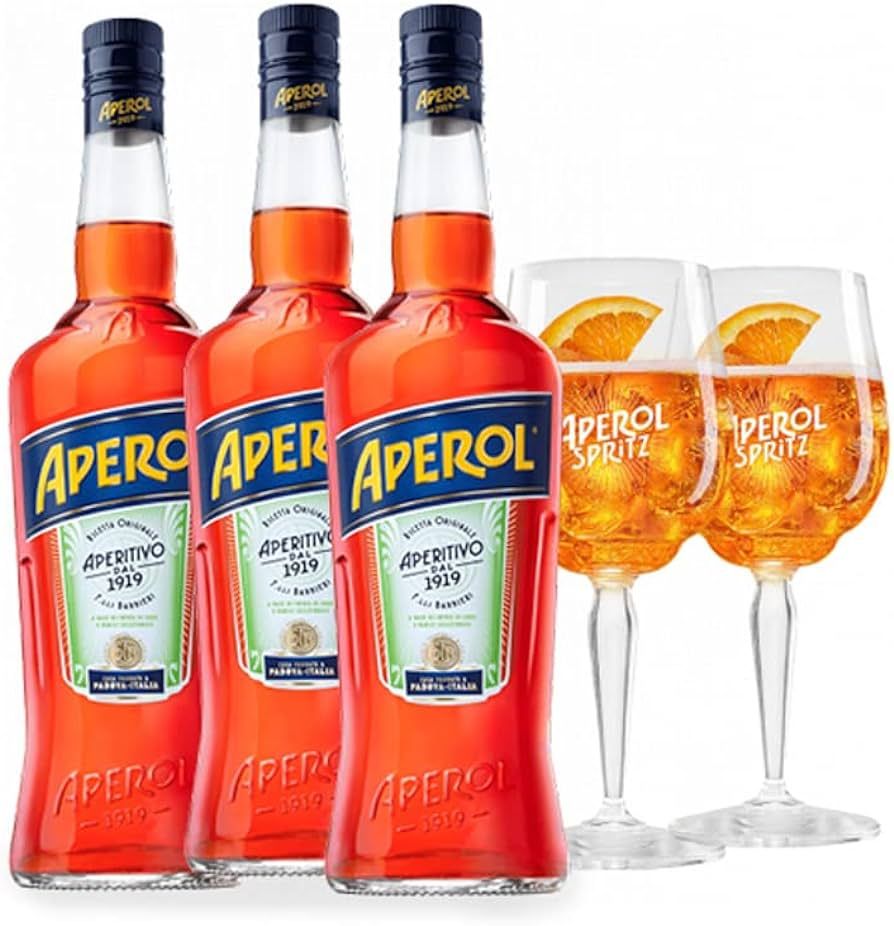 Aperitivo Italiano (n. 3 Aperol Bottles 500 ml/16.9 fl oz) | Amazon (US)