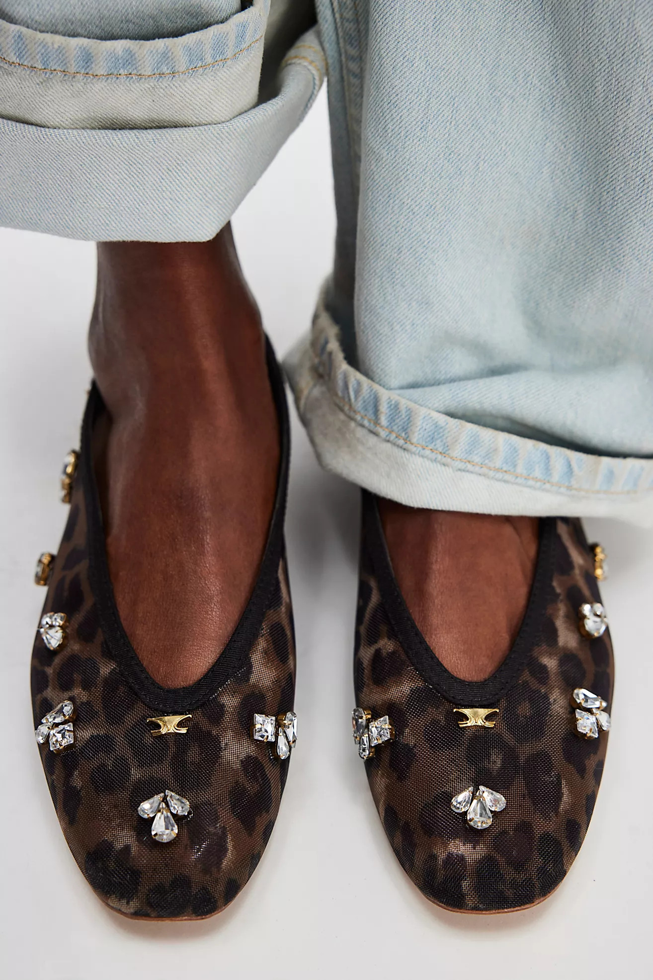 Tina Mesh Jewel Flats | Free People (Global - UK&FR Excluded)