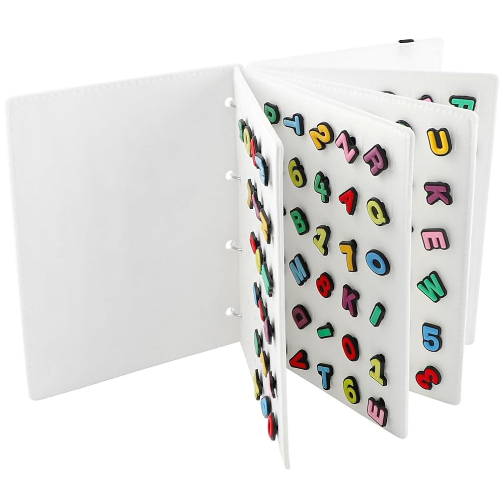 Framendino, Shoe Charms Organizer Shoe Charms Display Holder Collection Book for Collection Decor... | Amazon (US)