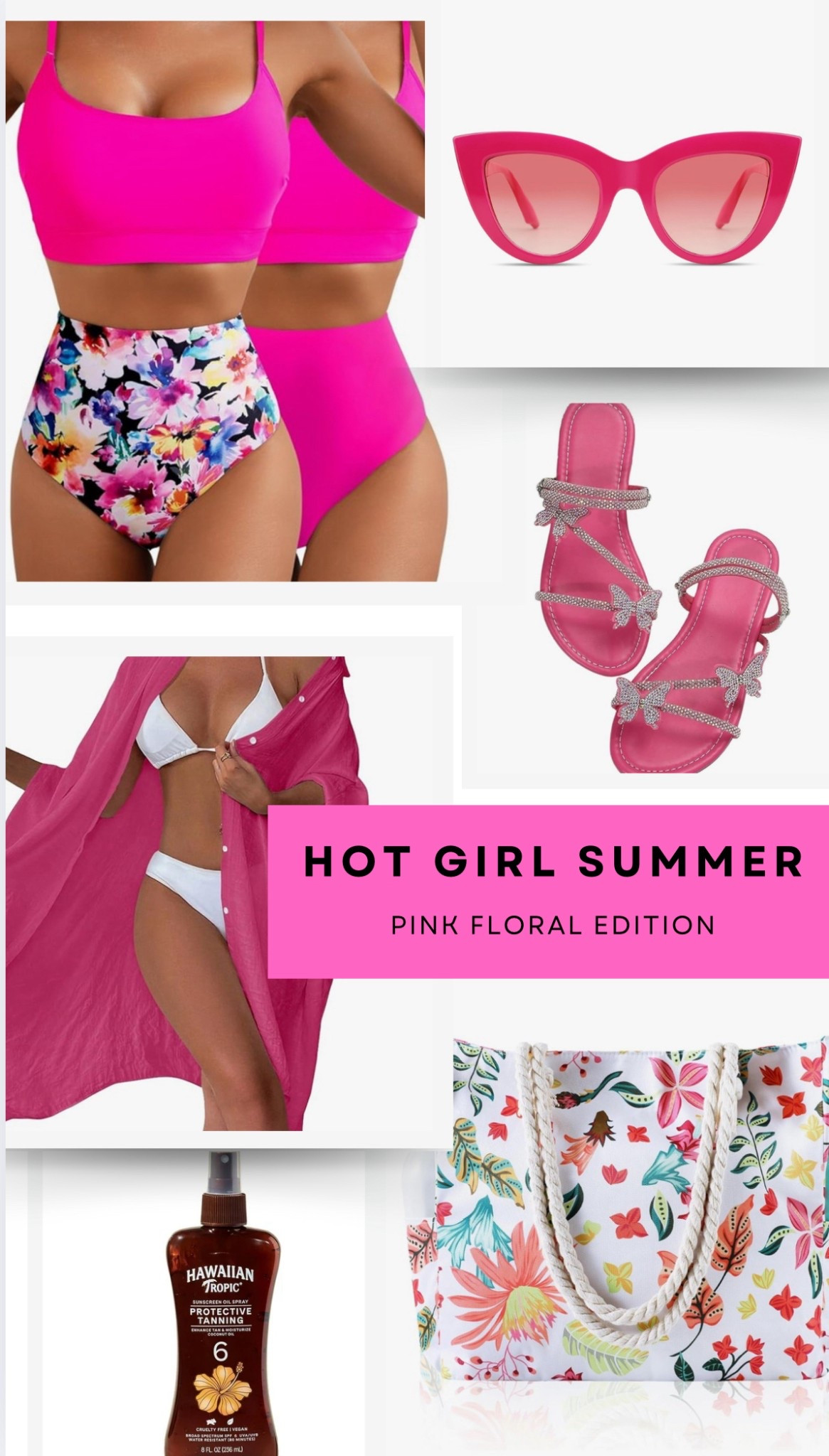 I was really feeling these for some hot pink and floral vibes!

#LTKSeasonal #LTKSwim #LTKTravel