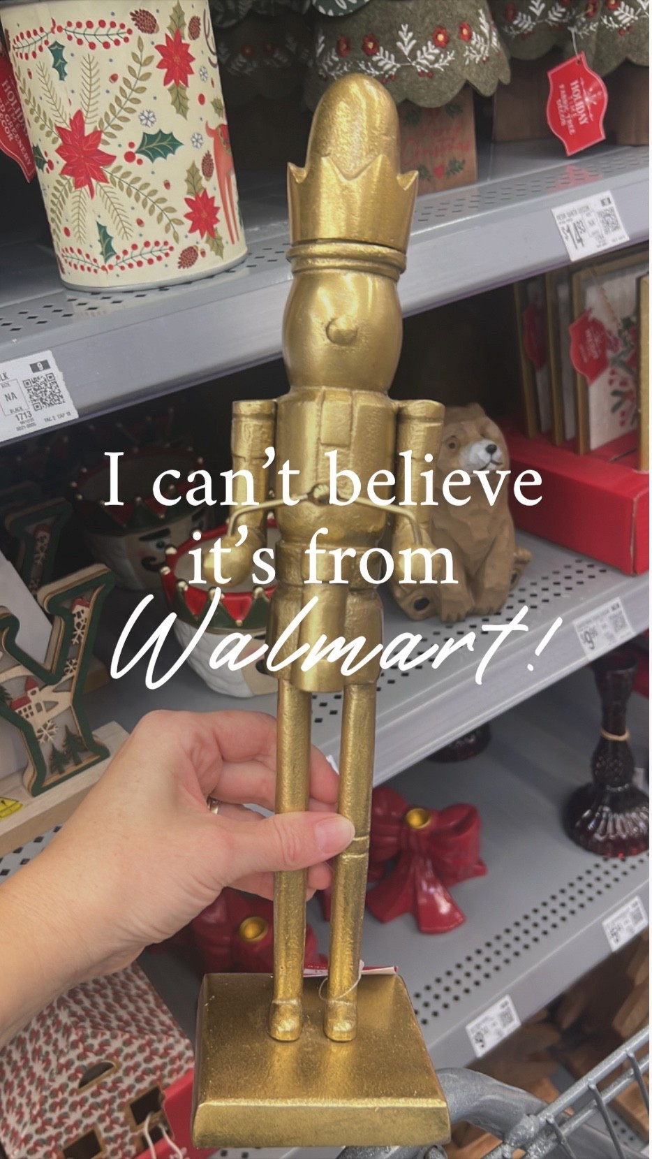 Meet the ultimate holiday accessory! This gold nutcracker can seamlessly switch between your entryway welcome, mantel styling, and living room centerpiece.
sparkle and shine, classic holiday decor, living room inspo, holiday aesthetic, entryway vibes, cozy home, winter wonderland, affordable finds

#LTKFindsUnder50 #LTKSeasonal #LTKHoliday