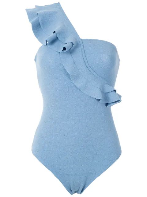 Siola ruffle swimsuit | Farfetch (US)