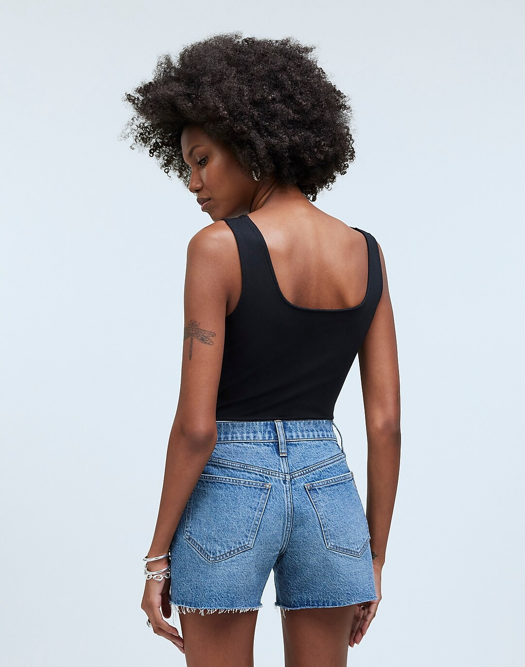 The Perfect Vintage Short in Dewberry Wash | Madewell