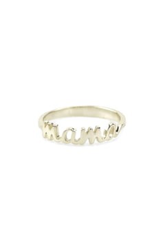 Mama Script Ring | Nordstrom