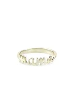 Mama Script Ring | Nordstrom