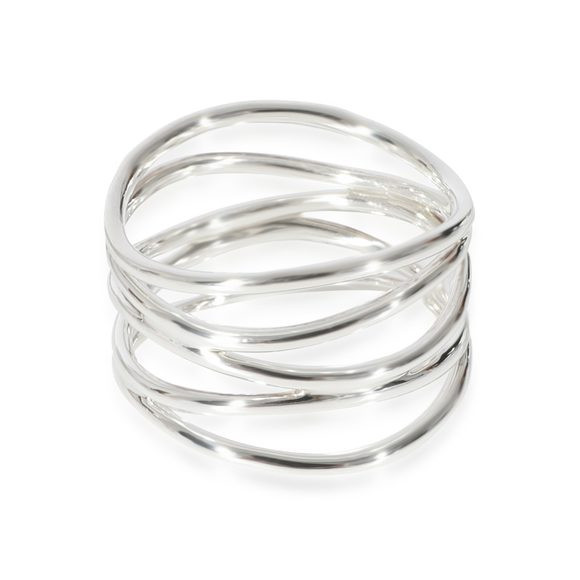 Tiffany & Co. Elsa Peretti Wave Five Row Ring in Sterling Silver | Poshmark