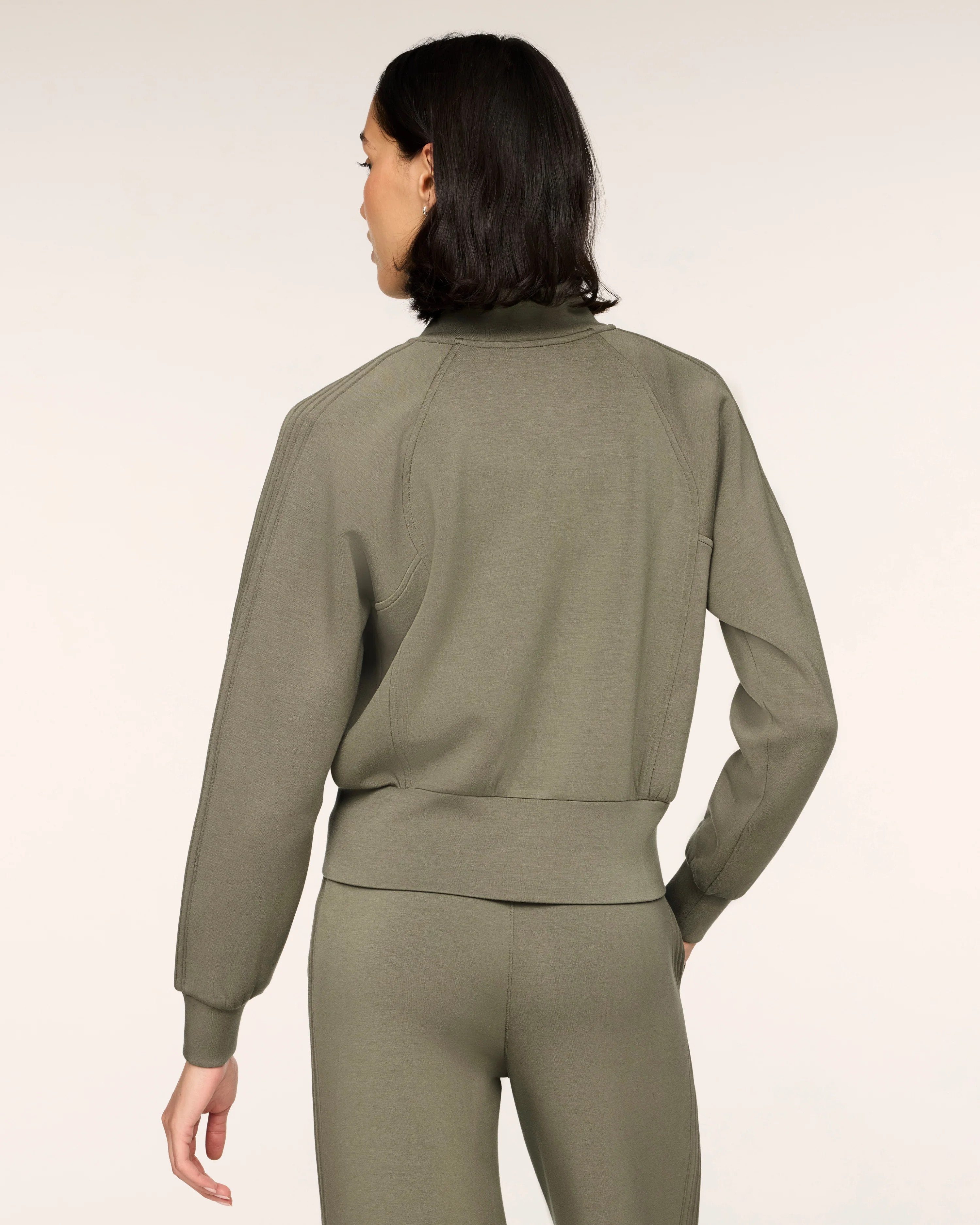 Pintuck Track Jacket | Spanx