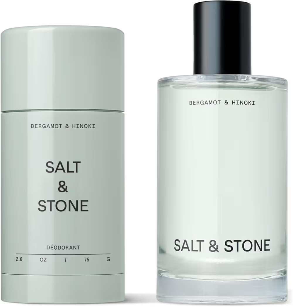 Salt & Stone Signature Scent Duo Set | 48 Hour Aluminum-Free Deodorant & Hydrating Body Mist | Sk... | Amazon (US)