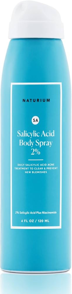 Naturium Salicylic Acid Body Spray 2%, Blemish-Fighting & Pore Treatment, with Niacinamide Plus E... | Amazon (US)