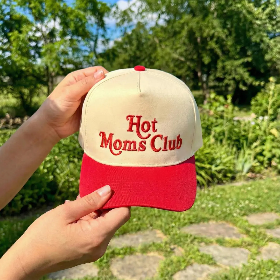Funny Hot Moms Club Cap Embroidered Trucker Hat: Gift for Mothers | Etsy (US)