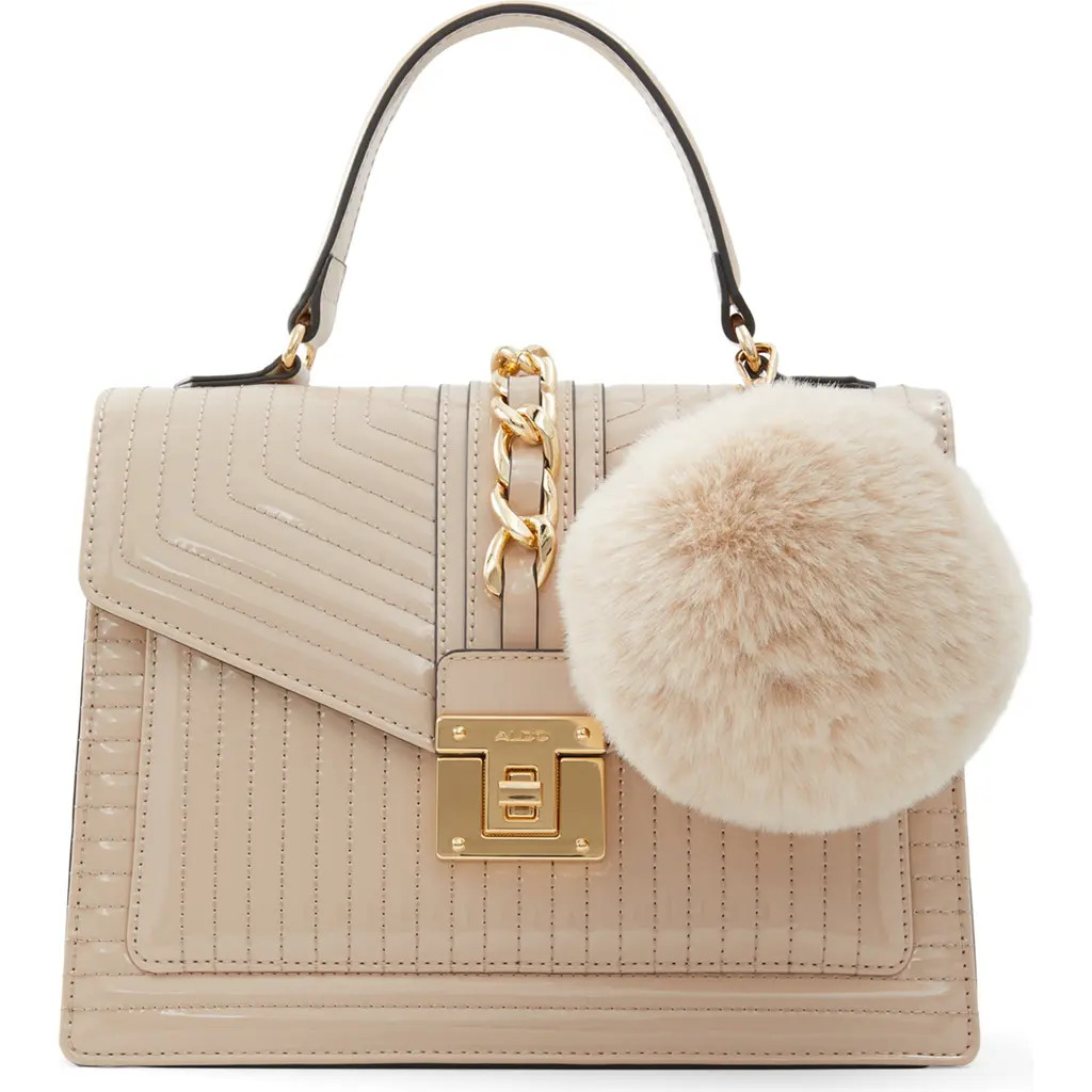 ALDO Jerilini Pom Satchel in Nude at Nordstrom | Nordstrom