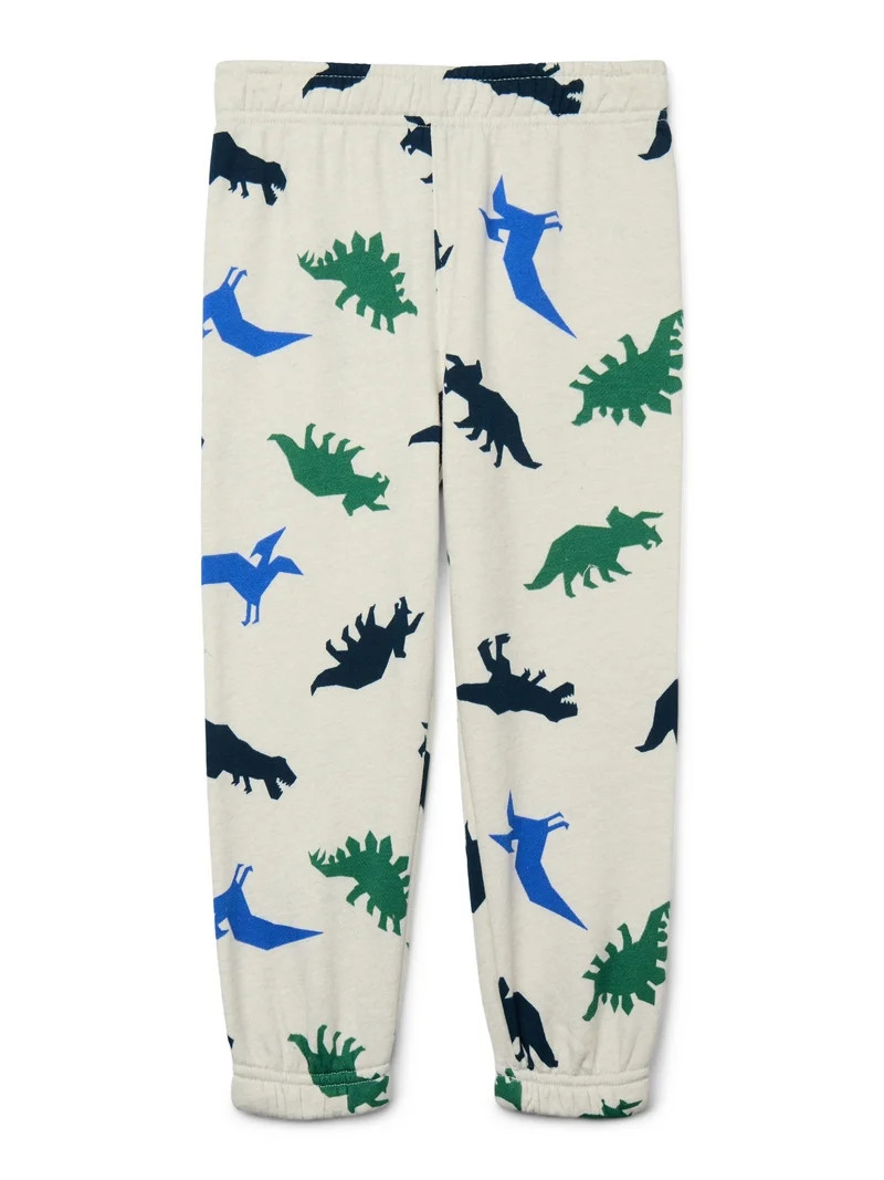 Garanimals Joggers de Forro Polar con Estampado para Niños Pequeños Tallas 2T-5T | Walmart (US)