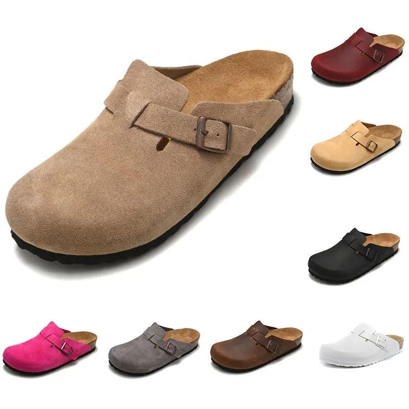 High Version Sandals Leather Sandales Designer Slides Loafers Shoes Designer Luxury Star Platform... | DHGate