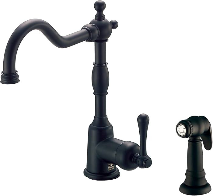 Gerber D401157BS Kitchen Faucet, Satin Black | Amazon (US)