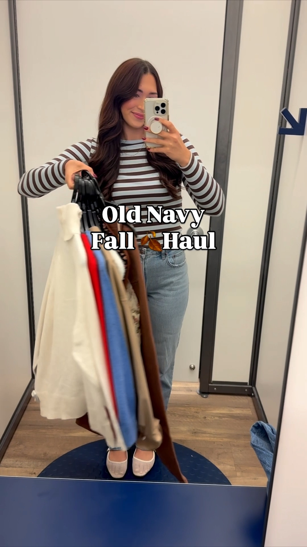 Old Navy Fall Haul 🍂 

Everything currently 40% off!!

Cardigans size medium 
Jeans size 4
Sweater medium 
Jacket size medium 
Brown & floral top size small 
Brown pants size 4
White shortsleeved sweater size small 

#LTKSeasonal #LTKFindsUnder50 #LTKStyleTip