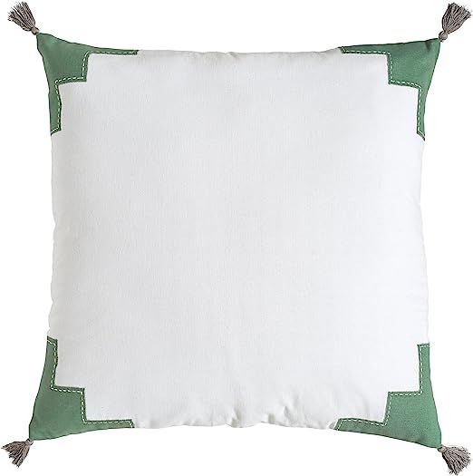 Amy Sia Artisan European Square Sham, White | Amazon (US)