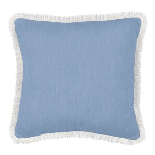 Canvas Sunbrella Fringed Outdoor Pillow | Ballard Designs | Ballard Designs, Inc.