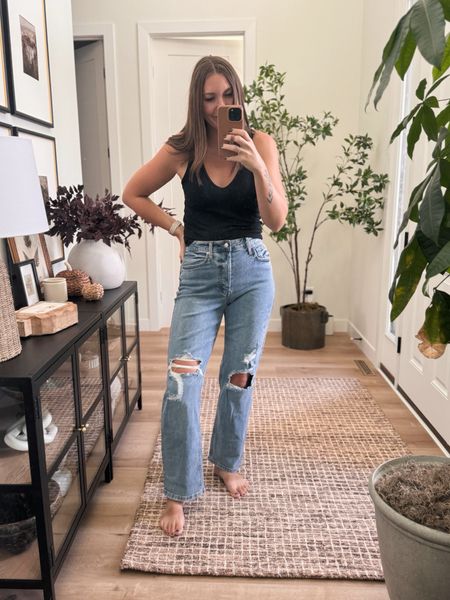 These jeans are my favorite Target jeans ever! So soft and cozy, the fabric is like butter and they fit like a glove. Over 1k reviews! On sale for $17.50!

#LTKfindsunder50 #LTKstyletip #LTKsalealert