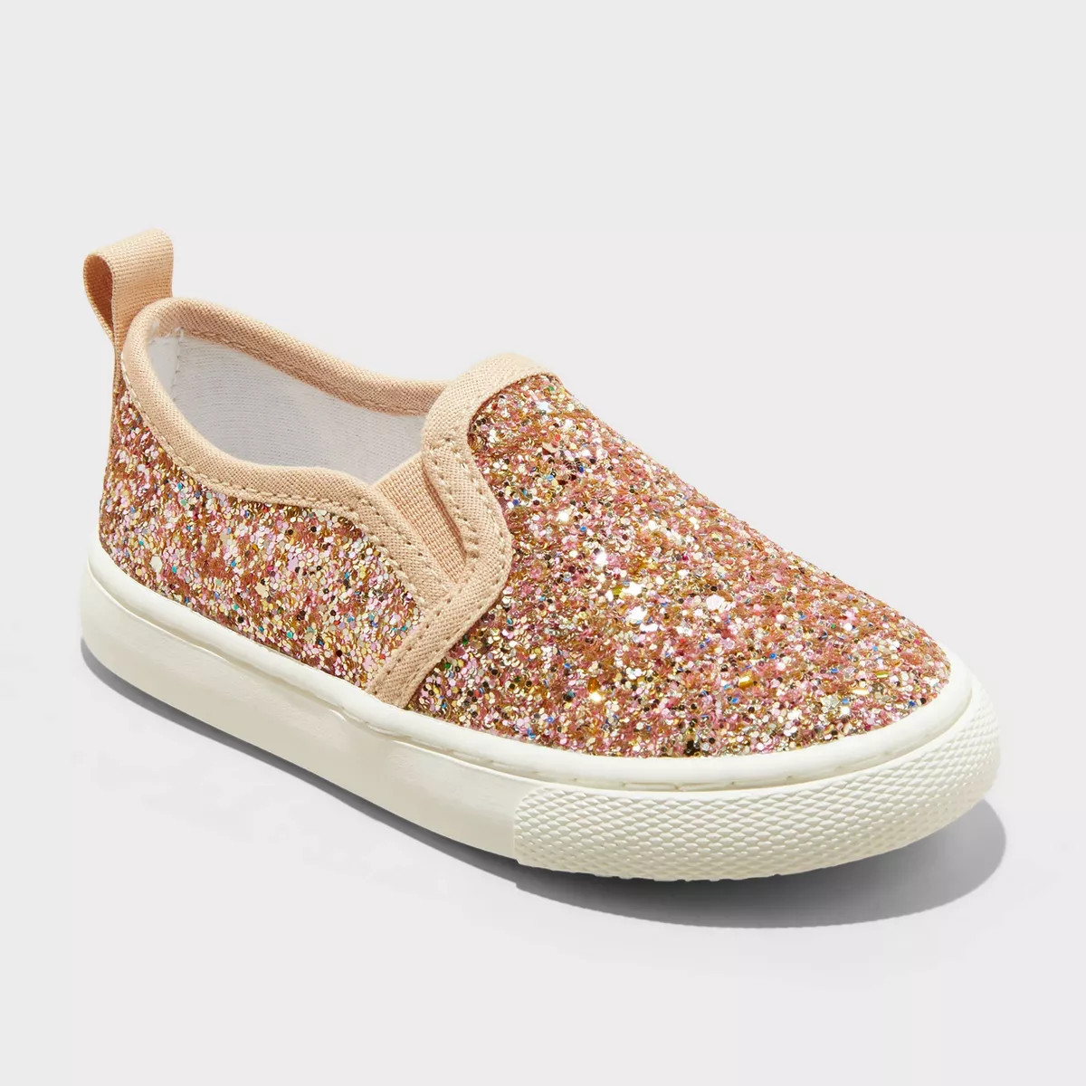 Toddler Madigan Slip-On Glitter Sneakers - Cat & Jack™ | Target