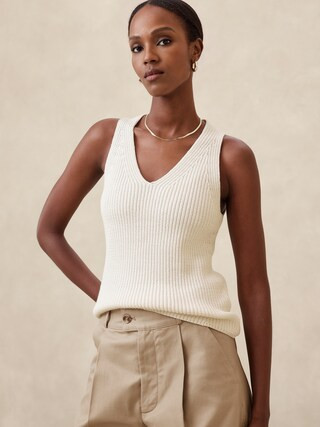 Textured Sweater Tank | Banana Republic Factory