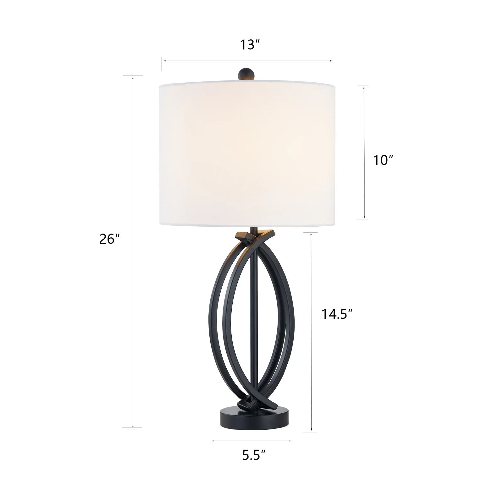 Kistner Metal Table Lamp (Set of 2) | Wayfair North America