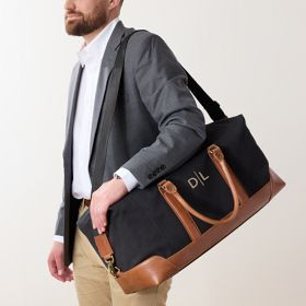 Graham Canvas and Leather Weekender | Mark and Graham