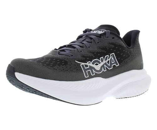 Hoka Women's Mach 6 Black/White 8 Medium | Amazon (US)