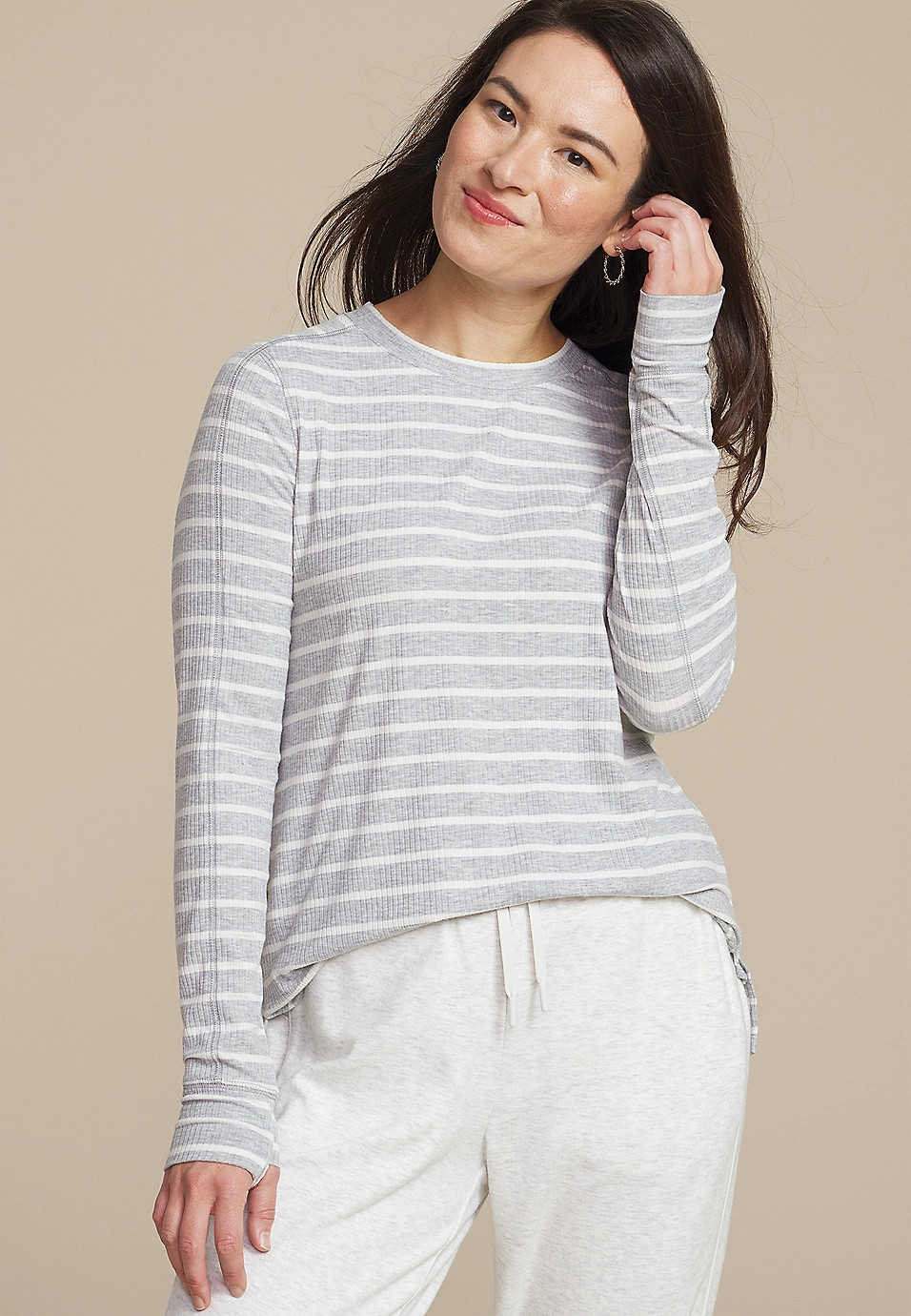 Ribbed Tunic Top | Maurices
